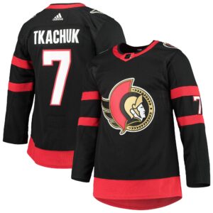 Brady Tkachuk Ottawa Senators  Home Primegreen Authentic Pro Player Jersey - Black