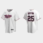 Men's Minnesota Twins #25 Byron Buxton Home Cool Base Jersey - White