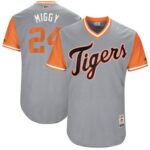 Detroit Tigers #24 Miguel Cabrera Gray "Miggy" Players Weekend Stitched Jersey