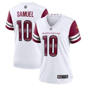 Curtis Samuel Washington Commanders  Women's Away Game Player Jersey - White