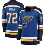 Justin Faulk St.Louis Blues Women's Home Breakaway Player Jersey - Blue