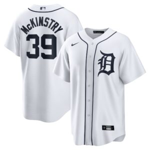 Zach McKinstry  #39 Detroit Tigers Home Replica Jersey - White
