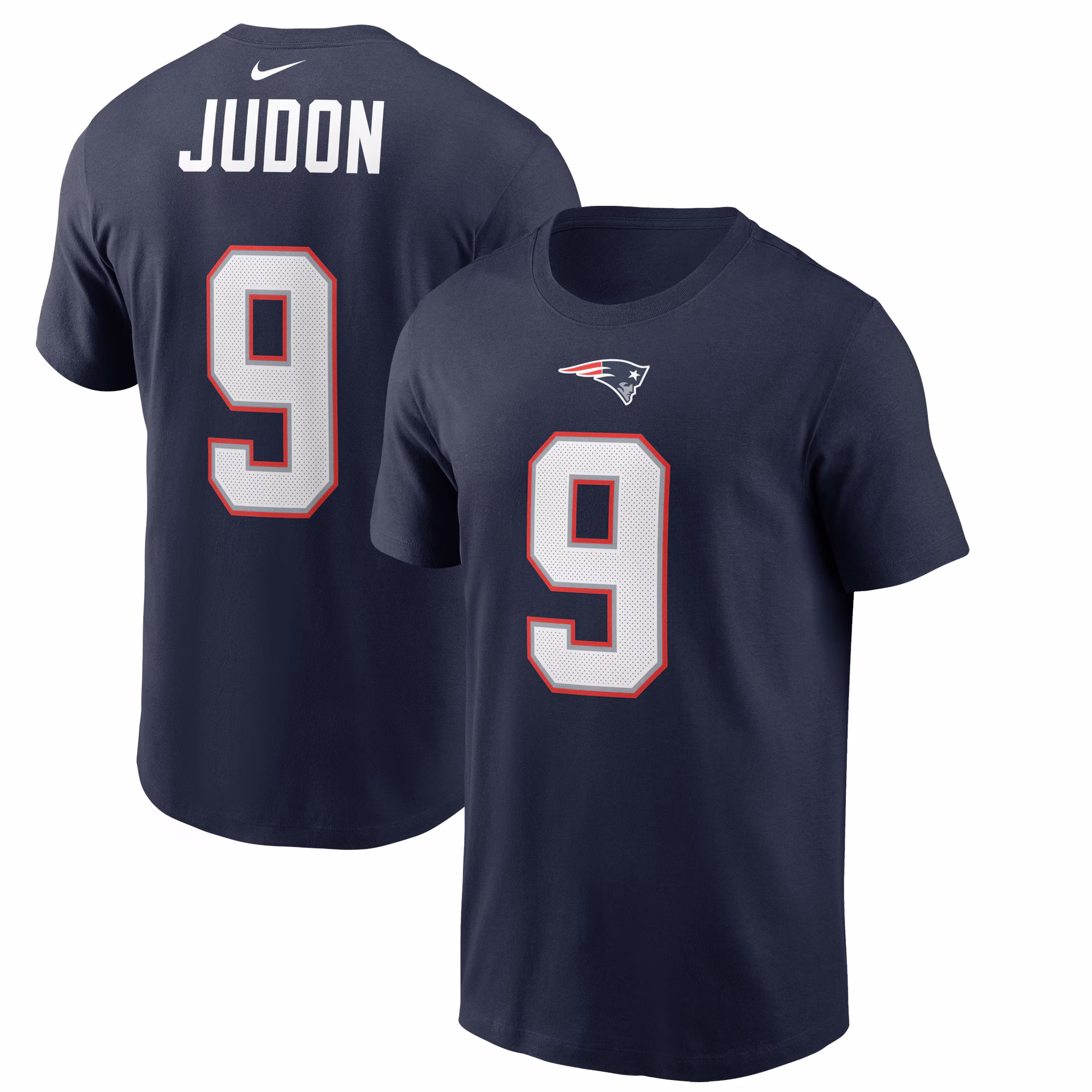 Men's Matthew Judon Navy New England Patriots Name & Number T-Shirt