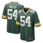 Kristian Welch Green Bay Packers Team Game Jersey -  Green