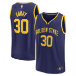 Stephen Curry Golden State Warriors  Fast Break Replica Player Jersey - Statement Edition - Navy