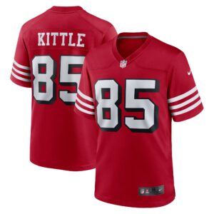 George Kittle San Francisco 49ers  Alternate Game Jersey - Scarlet
