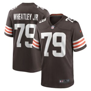 Tyrone Wheatley Cleveland Browns  Team Game Jersey - Brown