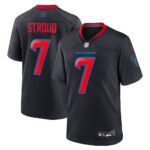 C.J. Stroud #7 Houston Texans Navy 2nd Alternate Game Jersey