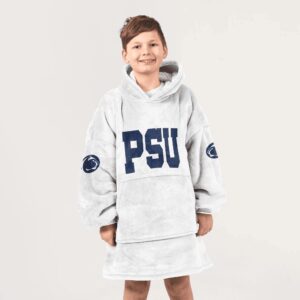 Kid 1 Penn State Football Unisex Blanket Hoodie
