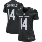 Sam Darnold New York Jets  Women's Game Jersey - Stealth Black