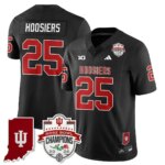 Hoosiers #25 Ndiana Hoosiers Indiana H Vapor Limited Football Jersey - Rose Bowl Champions - All Stitched