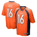 Wil Lutz Denver Broncos  Game Jersey -  Orange