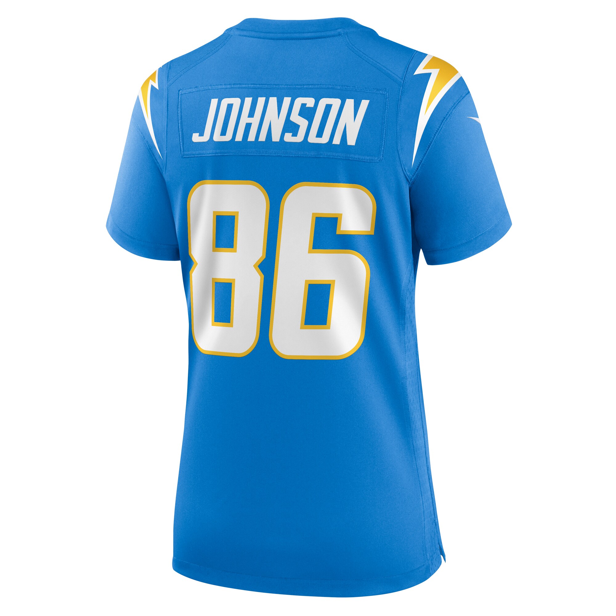 Cornelius Johnson Los Angeles Chargers Women's Game Jersey - Powder Blue - Image 3