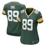 Ben Sims Green Bay Packers Women's Team Game Jersey -  Green