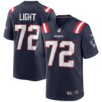 Matt Light New England Patriots Game Retired Player Jersey - Navy