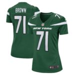 Duane Brown New York Jets  Women's Game Player Jersey - Gotham Green