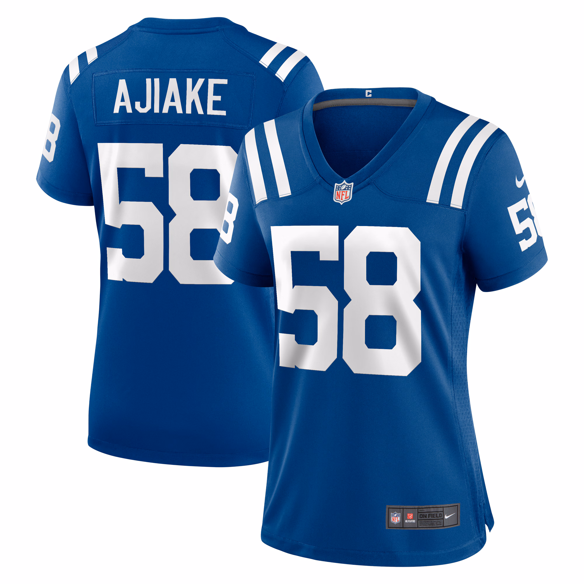 Austin Ajiake Indianapolis Colts Women's Game Jersey -  Royal