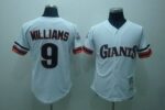 Mitchell And Ness 1989 San Francisco Giants #9 Matt Williams Stitched White Throwback Jersey