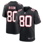 Atlanta Falcons Andre Rison #80 Black Retired Player Jersey