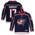 Brandon Dubinsky Columbus Blue Jackets Youth Home Replica Player Jersey - Navy