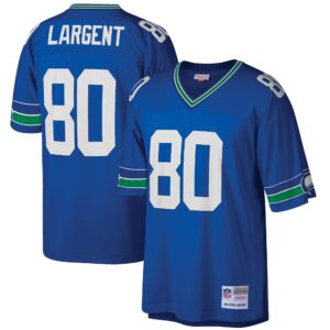 Steve Largent Seattle Seahawks  Big & Tall 1985 Retired Player Replica Jersey - Royal