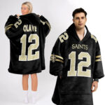 Adult C.O 12 New Orleans Football Unisex Blanket Hoodie