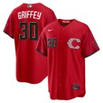 Cincinnati Reds Ken Griffey Jr. #30 Red 2026 City Connect Stadium Jersey