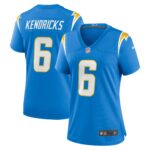 Eric Kendricks Los Angeles Chargers Women's Game Player Jersey - Powder Blue