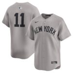 New York Yankees Anthony Volpe #11 Gray Road Limited Player Jersey