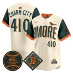 Charm City #410 Baltimore Orioles 2026 City Connect Vapor Premier Limited Jersey - All Stitched