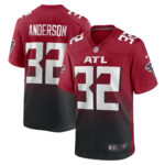 Jamal Anderson Atlanta Falcons Retired Player Alternate Game Jersey - Red