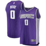 Malik Monk Sacramento Kings  Fast Break Replica Jersey - Icon Edition - Purple