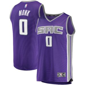 Malik Monk Sacramento Kings Fast Break Replica Jersey - Icon Edition - Purple