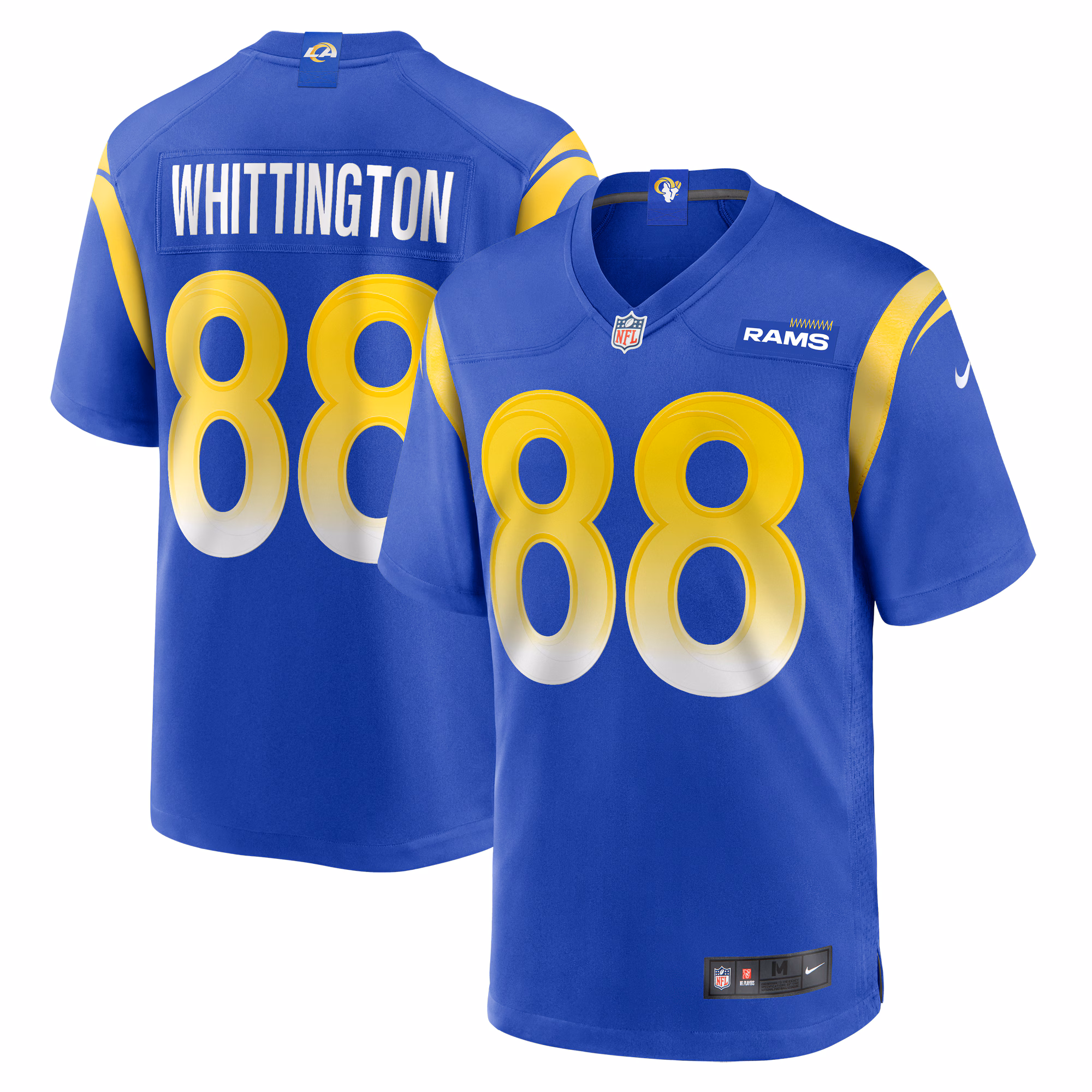 Whittington Los Angeles Rams Team Game Jersey -  Royal