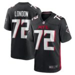 LaCale London Atlanta Falcons  Game Jersey -  Black