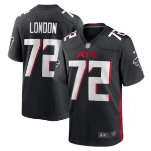 LaCale London Atlanta Falcons  Game Jersey -  Black
