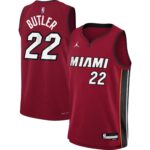 Jimmy Butler Miami Heat  Youth Swingman Jersey - Statement Edition - Red