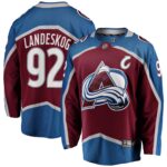 Gabriel Landeskog Colorado Avalanche Breakaway Player Jersey - Burgundy