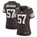 Brock Hoffman Cleveland Browns  Women's Game Player Jersey - Brown