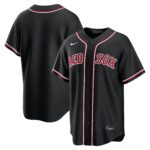 Team Boston Red Sox Fashion Replica Black Out Jersey