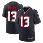 DelShawn Phillips Houston Texans Team Game Jersey -  Navy