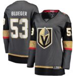 Teddy Blueger Vegas Golden Knights Women's Home Breakaway Jersey - Gray