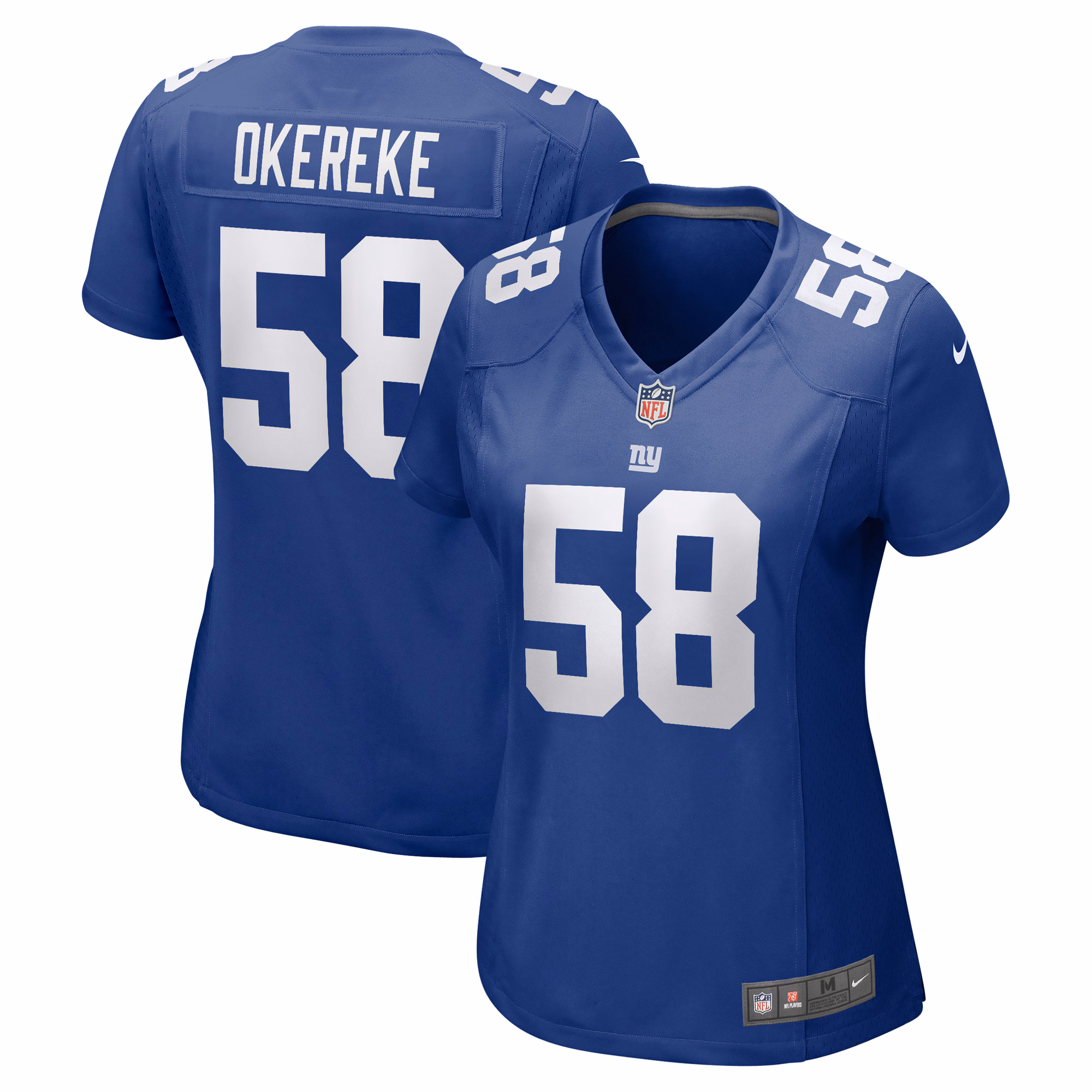 Bobby Okereke New York Giants Women's Game Player Jersey - Royal