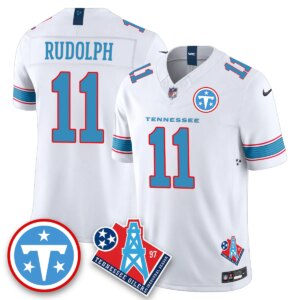 Mason Rudolph #11 Tennessee Titans Vapor F.U.S.E. Limited Jersey -  White