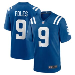 Nick Foles Indianapolis Colts  Player Game Jersey - Royal