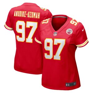 Felix Anudike-Uzomah Kansas City Chiefs  Women's 2023 Draft First Round Pick Game Jersey - Red