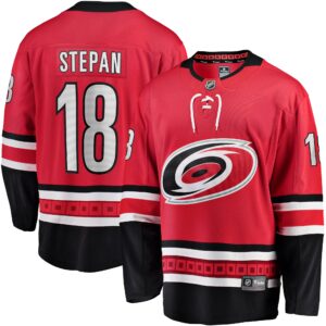 Derek Stepan Carolina Hurricanes Home Breakaway Player Jersey - Red