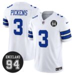 Dallas Cowboys #94 Marshawn Kneeland Memorial Patch Vapor Limited Jersey - All Stitched