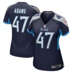 Andrew Adams Tennessee Titans  Women's Home Game Player Jersey - Navy