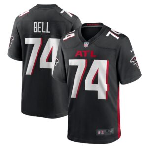Travis Bell Atlanta Falcons Team Game Jersey -  Black